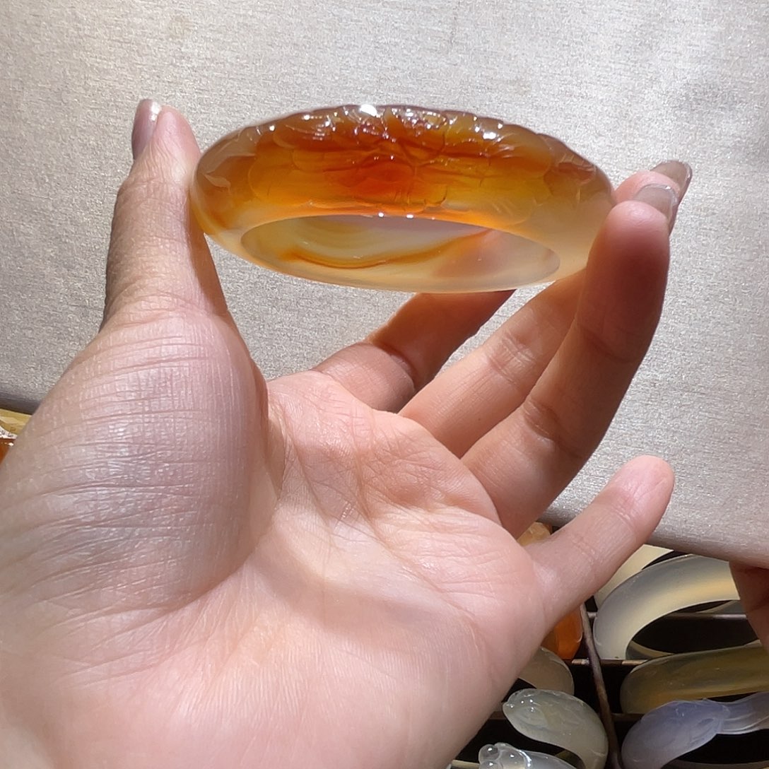 玛瑙/玉髓未镶嵌手镯