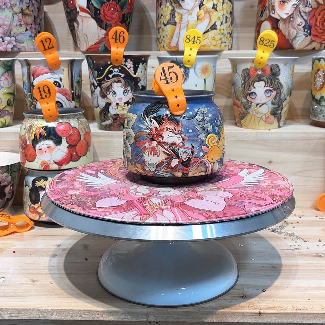 紫砂花盆手工花盆默认微瑕9.5-10