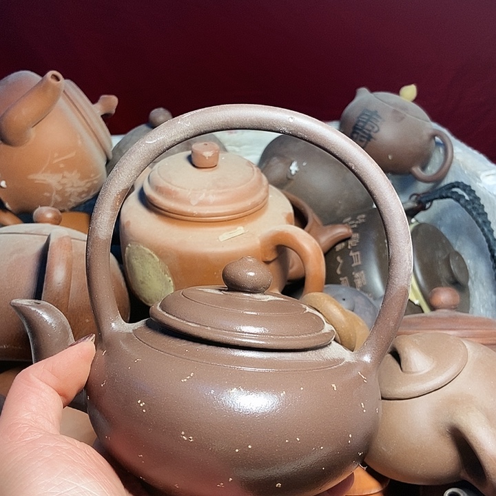 逍**子全手工制作宜兴紫砂茶壶