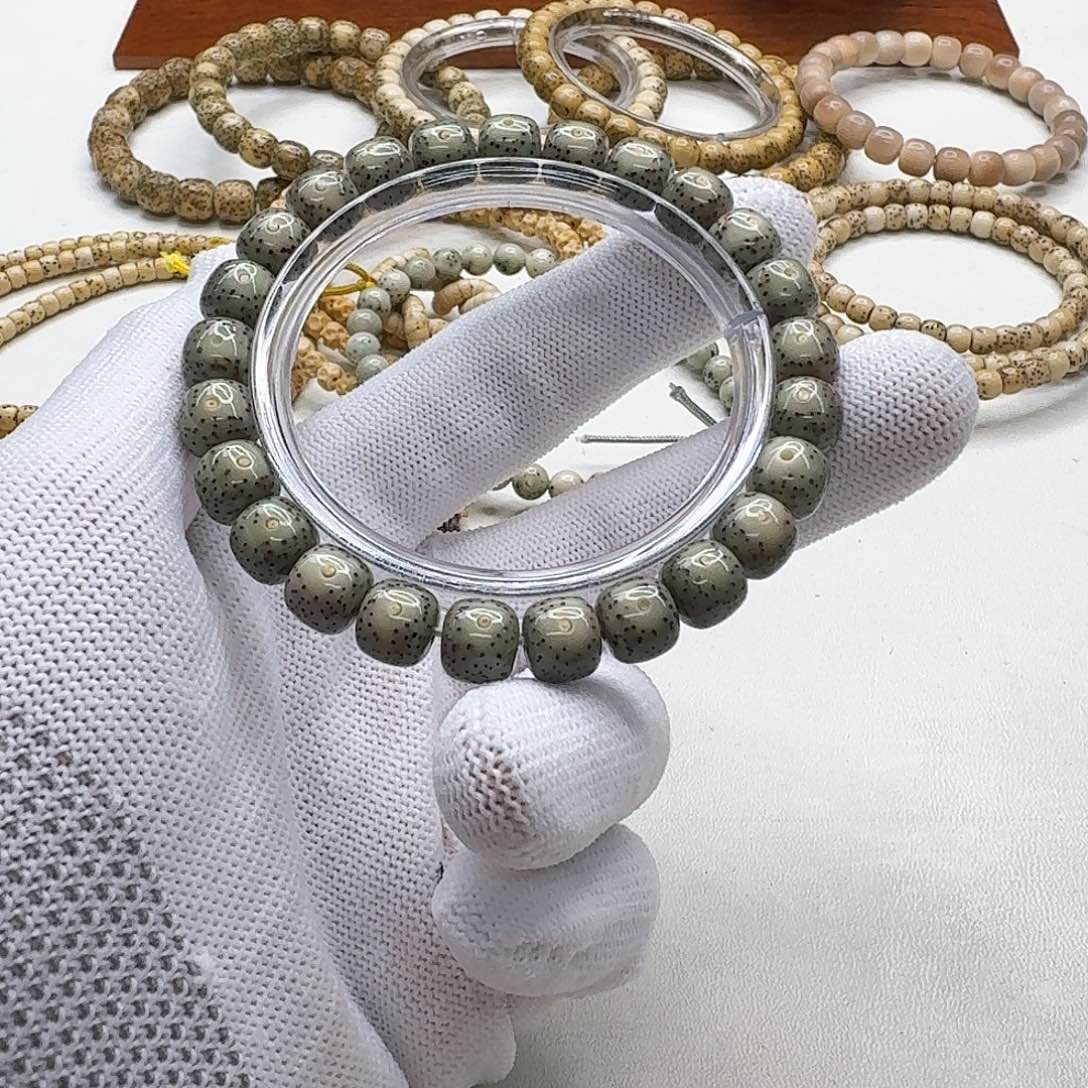 星月菩提吊坠6创世小冰糖大眼睛9左右单圈