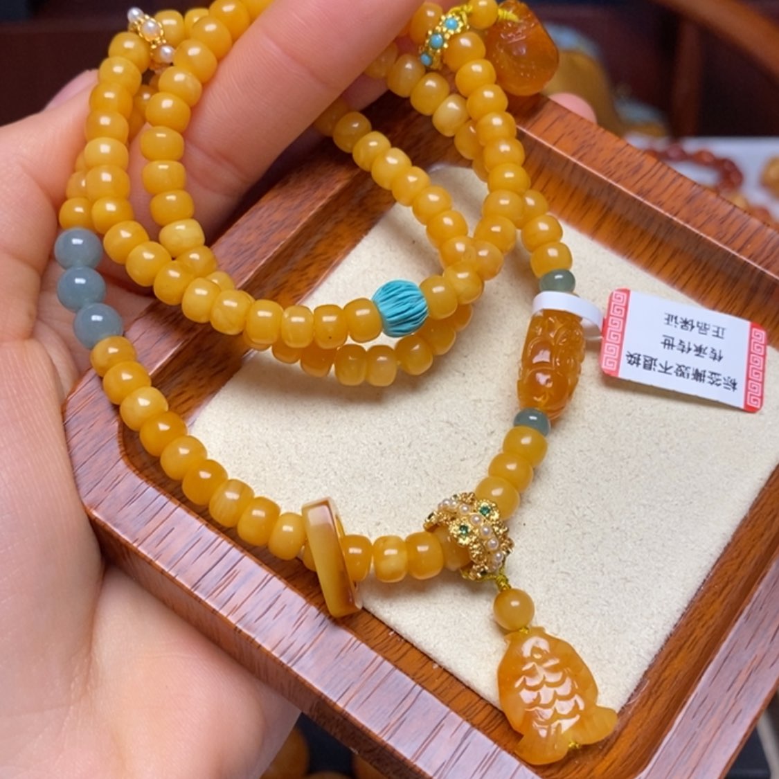 【闪购商品】蜜蜡手链未镶嵌手串