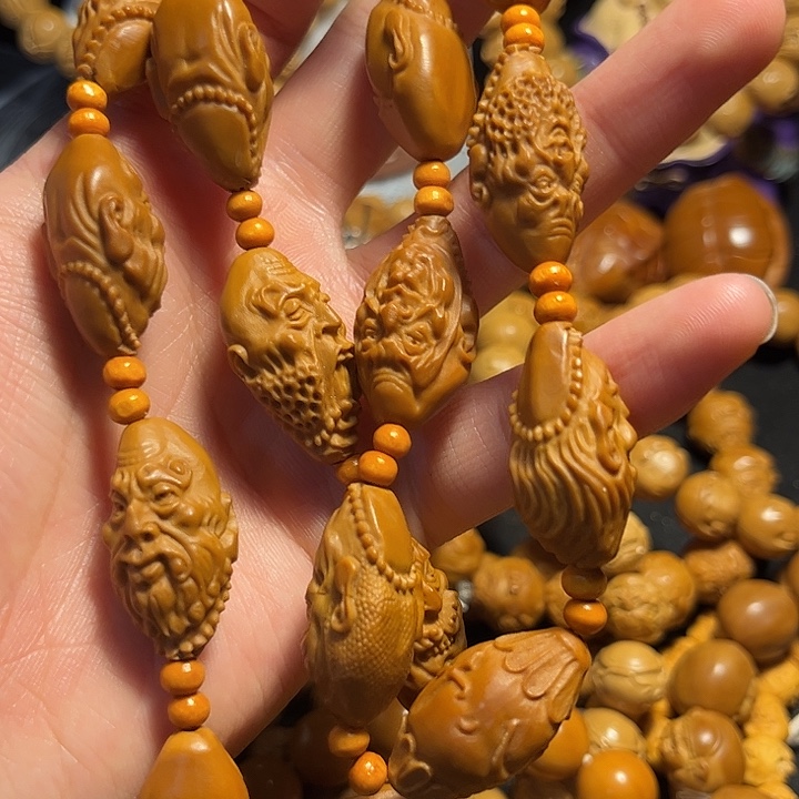 橄榄核手串/手链立新脖挂