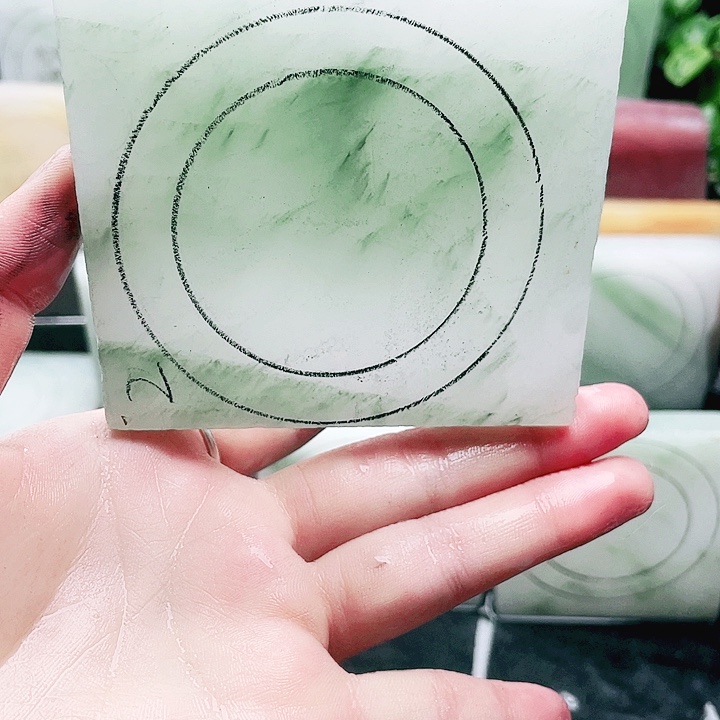 老***赵定制石英质玉（天山翠）