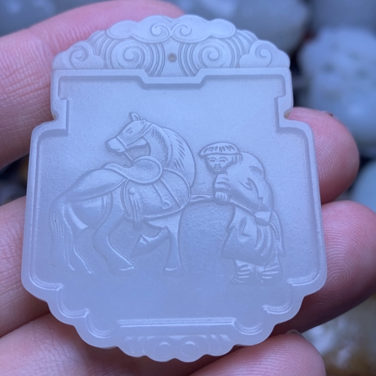 【闪购商品】和田玉（糖玉）颈饰未镶嵌