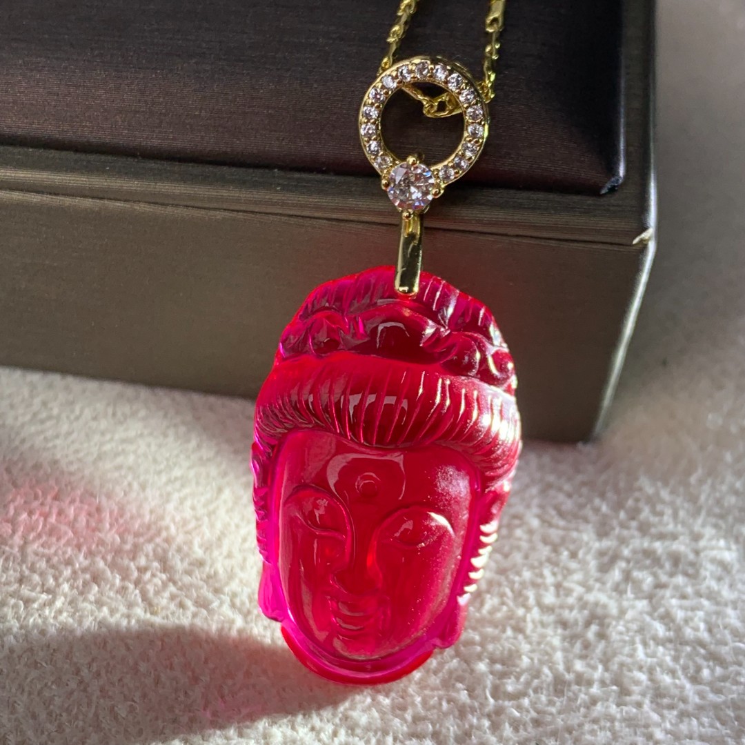 7348红项链--红--精工红项链赠礼盒