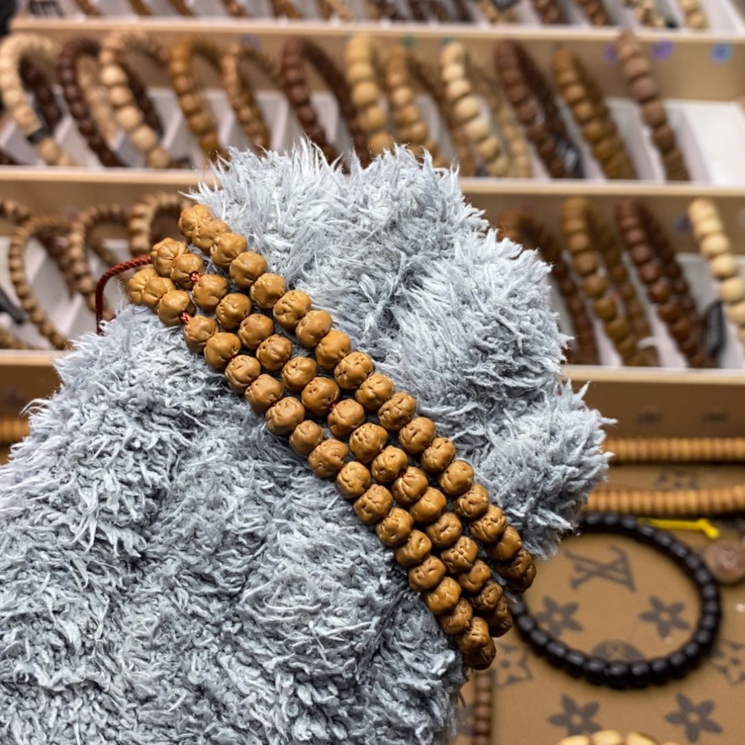 让***飞手串紫金鼠佛手6.5