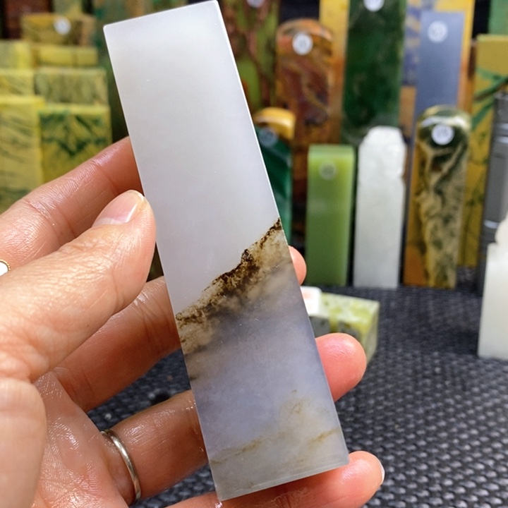 四川石手****1青田石印章石