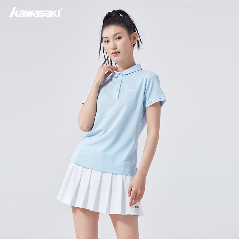 kawasaki/川崎短裙运动服女休闲防走光半身跑步服羽毛球服装女款