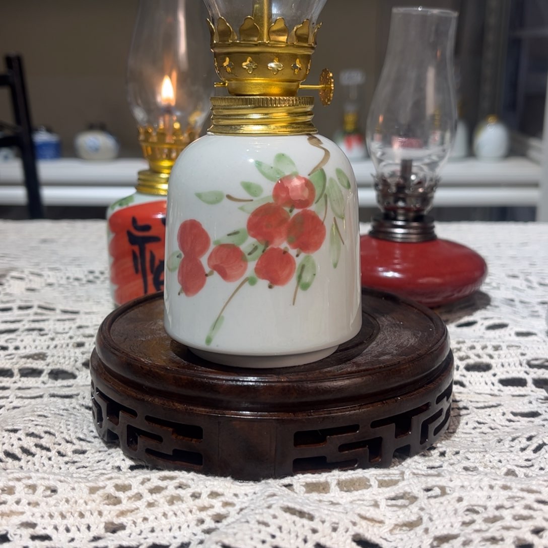 摆件景德镇手工陶瓷香薰灯