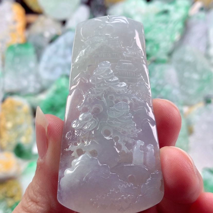 【闪购商品】翡翠吊坠(不含链)未镶嵌