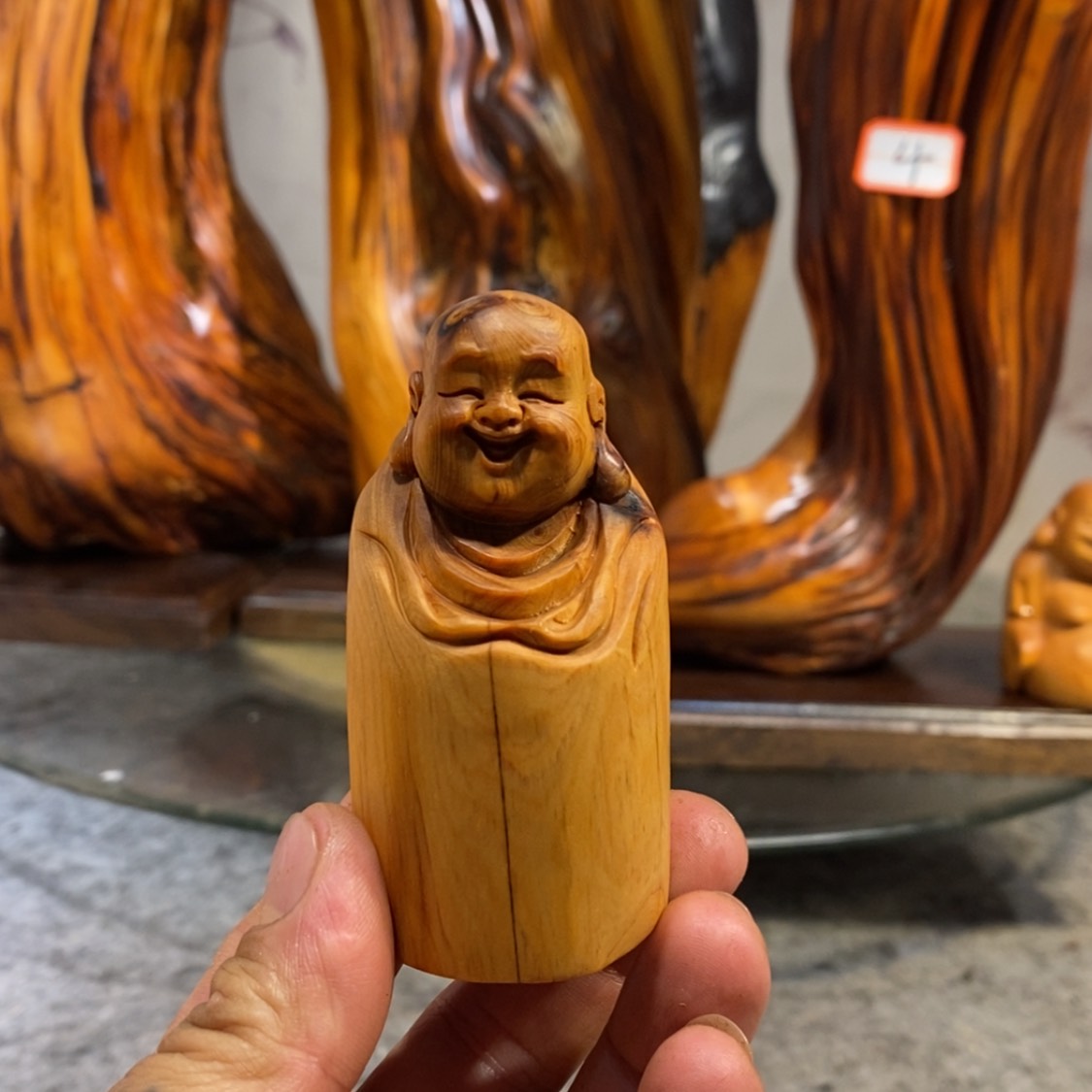 【闪购商品】柏木（崖柏）根雕木雕工艺品摆件家居满十送一手把件