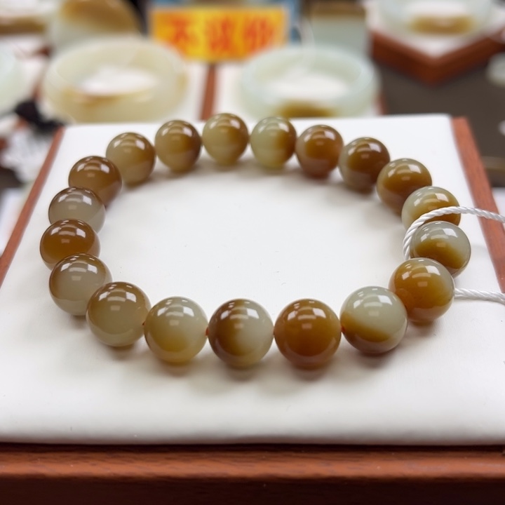 和田玉手链未镶嵌