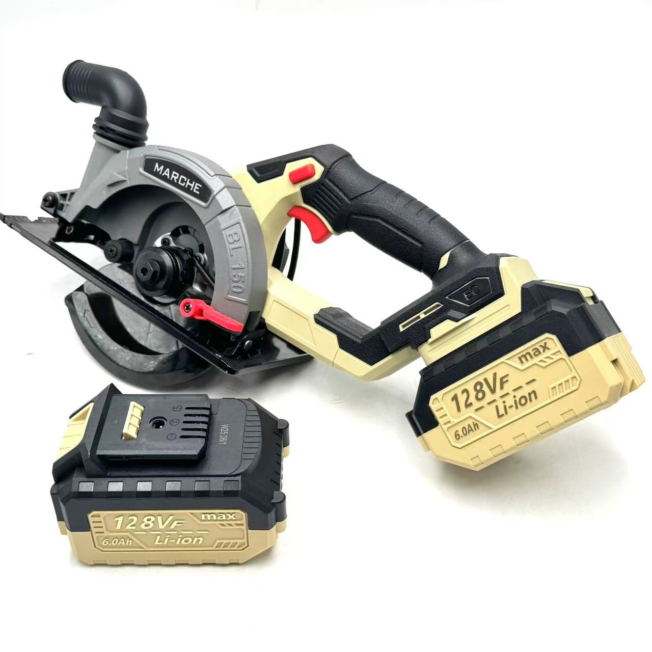 牧高 新款20v15节电芯6寸纯铜无刷电圆锯两电一充M610-15D2