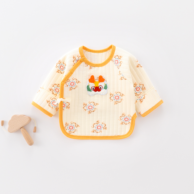 婴蒂 秋冬保暖半背衣8-9-10-11-12-1-2-3-4-5月无骨半背