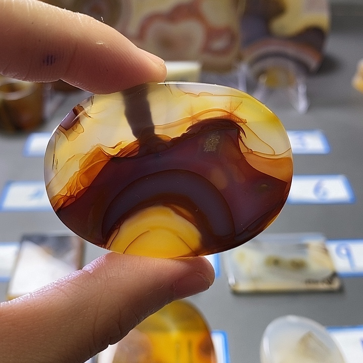 玛瑙/玉髓未镶嵌珠宝半成品117