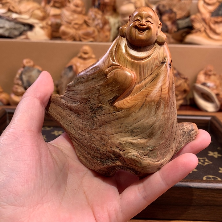 柏木（崖柏）根雕摆件