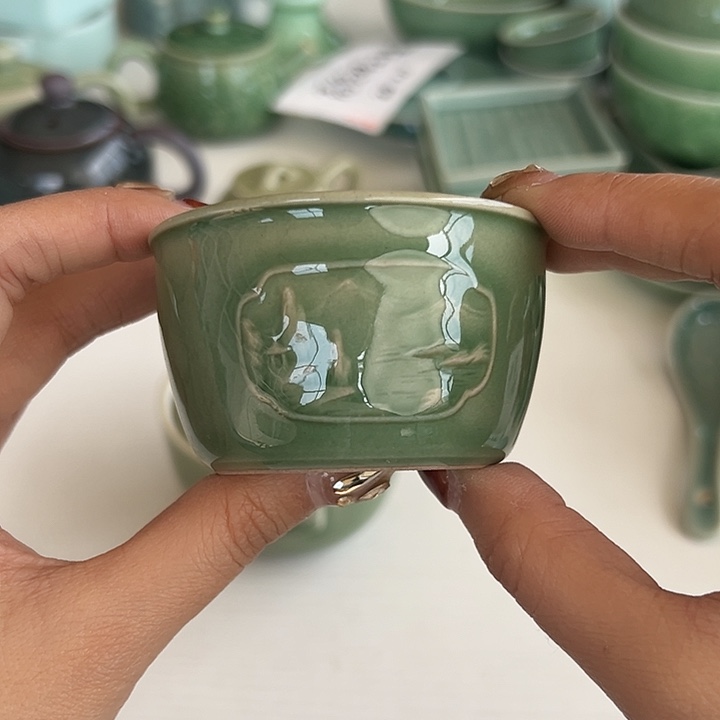 小米茶器龙泉青瓷