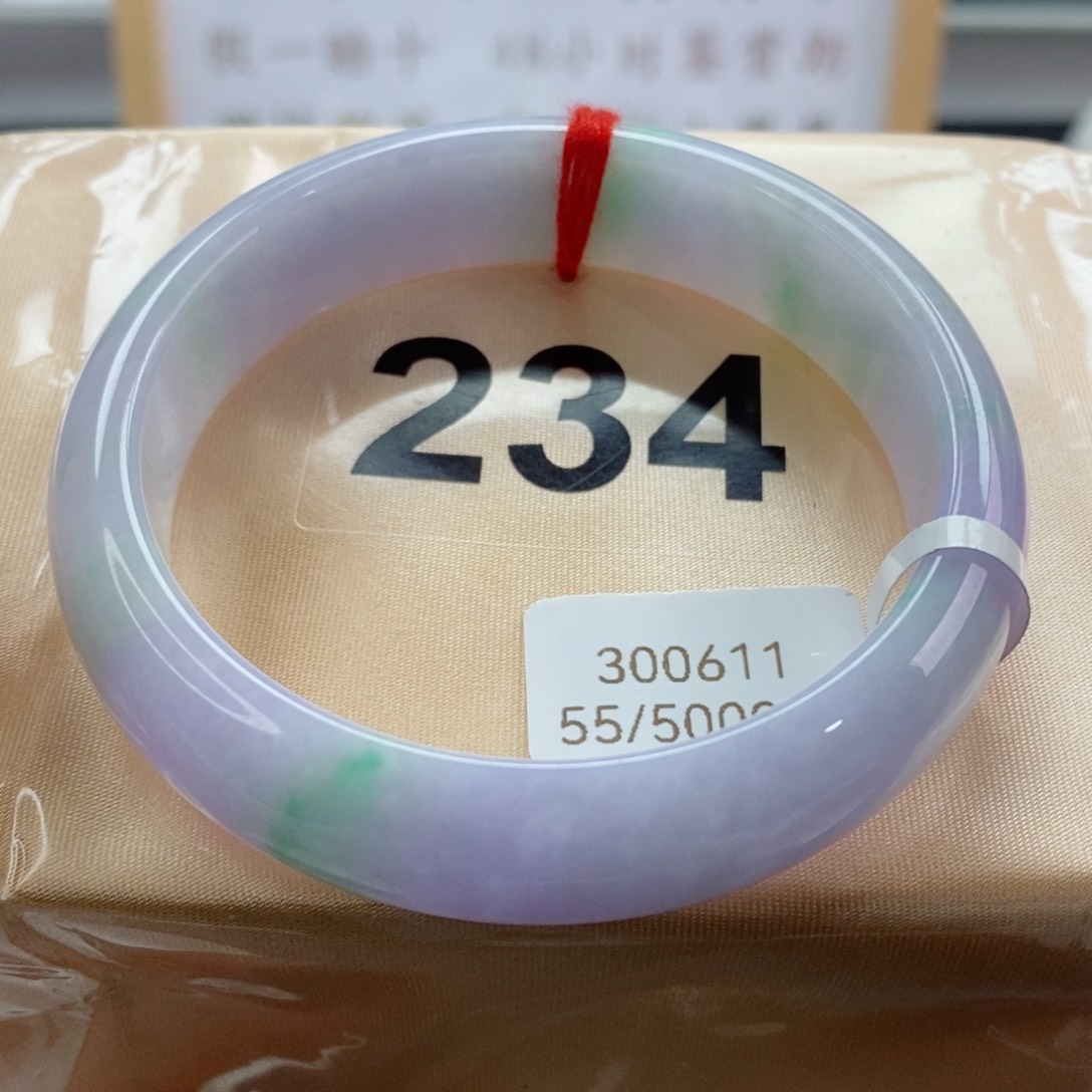 翡翠手镯未镶嵌天然A货翡翠手镯