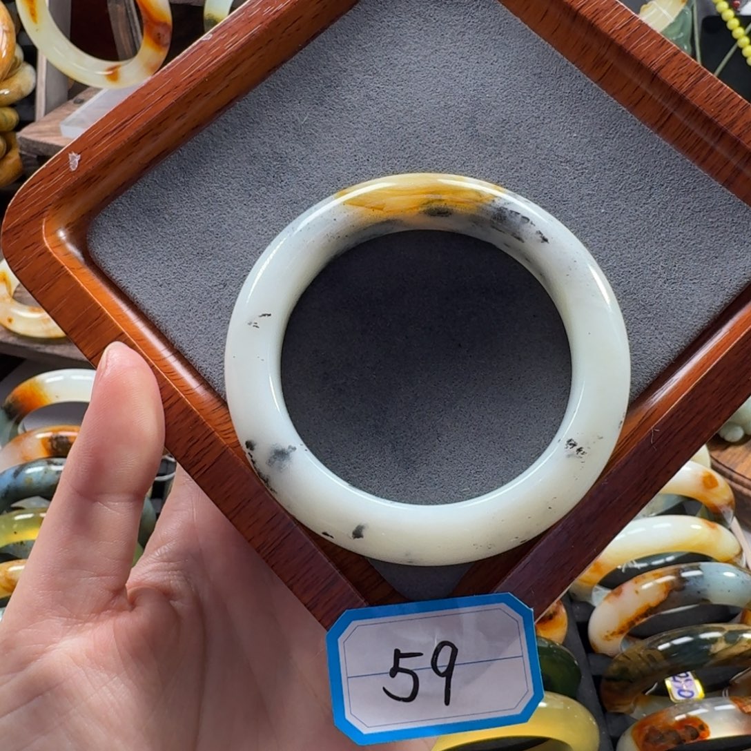 蛇纹石玉合金手镯