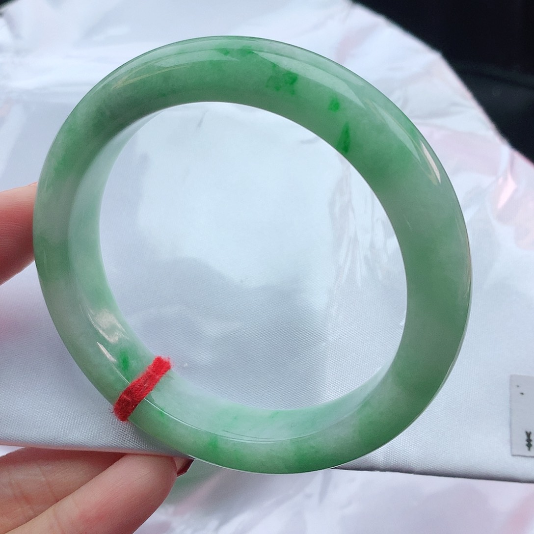翡翠手镯未镶嵌58圈口882253
