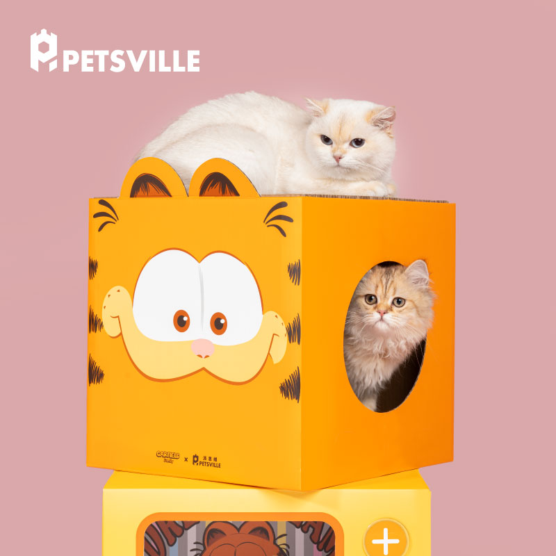 PETSVILLE/派思维加菲猫家族&派思维联名系列｜猫抓板