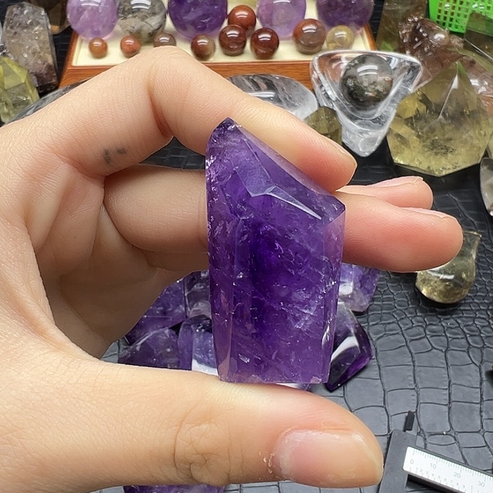 未镶嵌水晶珠宝半成品94水晶