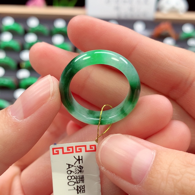 【闪购商品】未镶嵌戒指翡翠17/18号