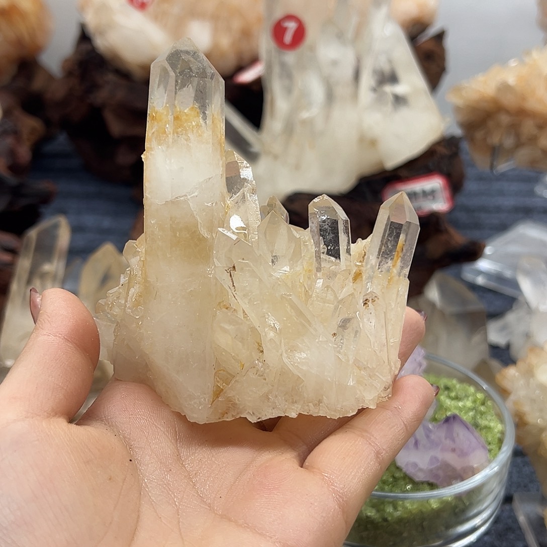 雪***0水晶珠宝半成品银S925镶嵌