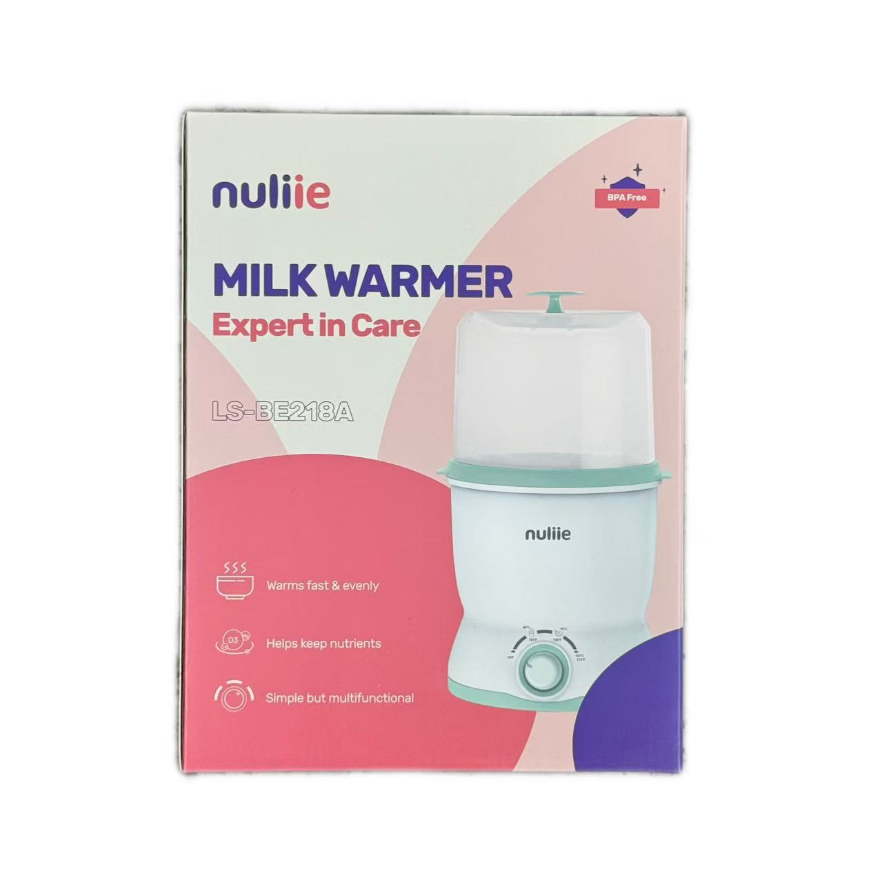 准新品  【按照主播讲解拍】 nuliie LS-BE218A 家庭便携式温奶器