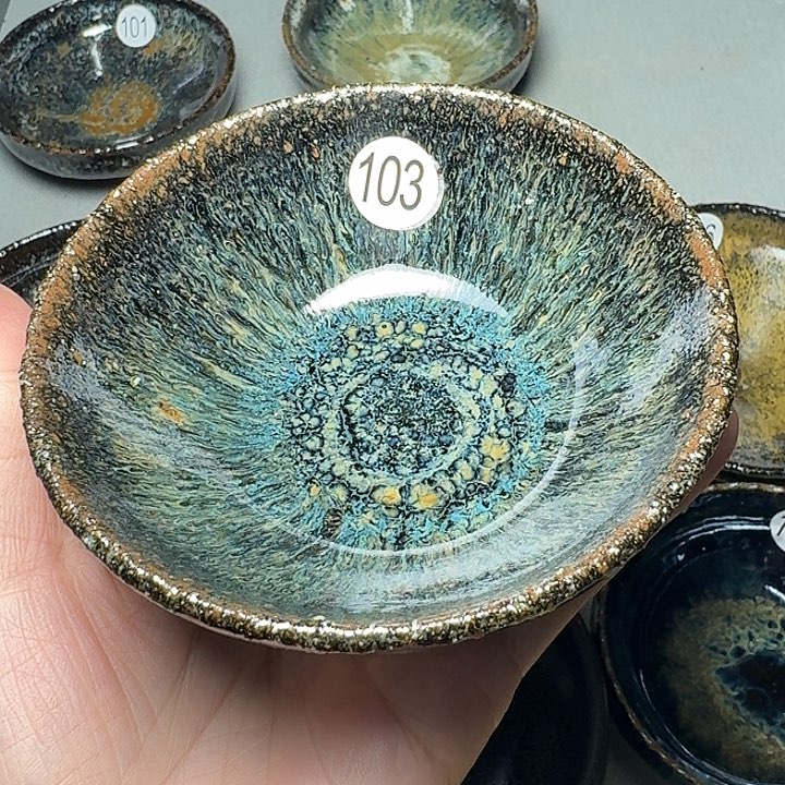 茶盏103 坚记茶盏摆件