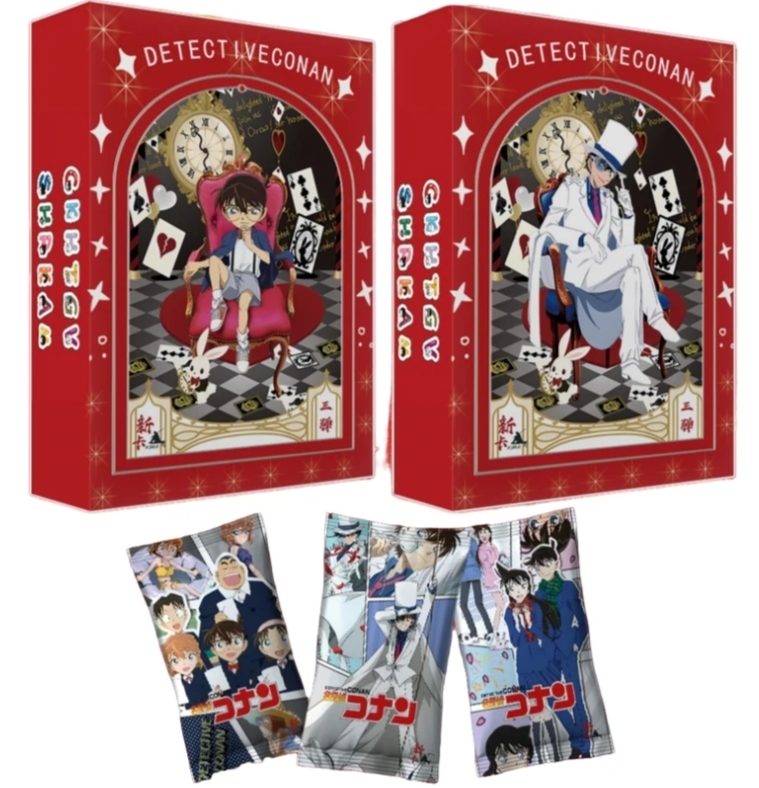 【菜菜收官CC浮浮】「新卡文创」名侦探柯南玫瑰之约集换式卡牌(代拆)