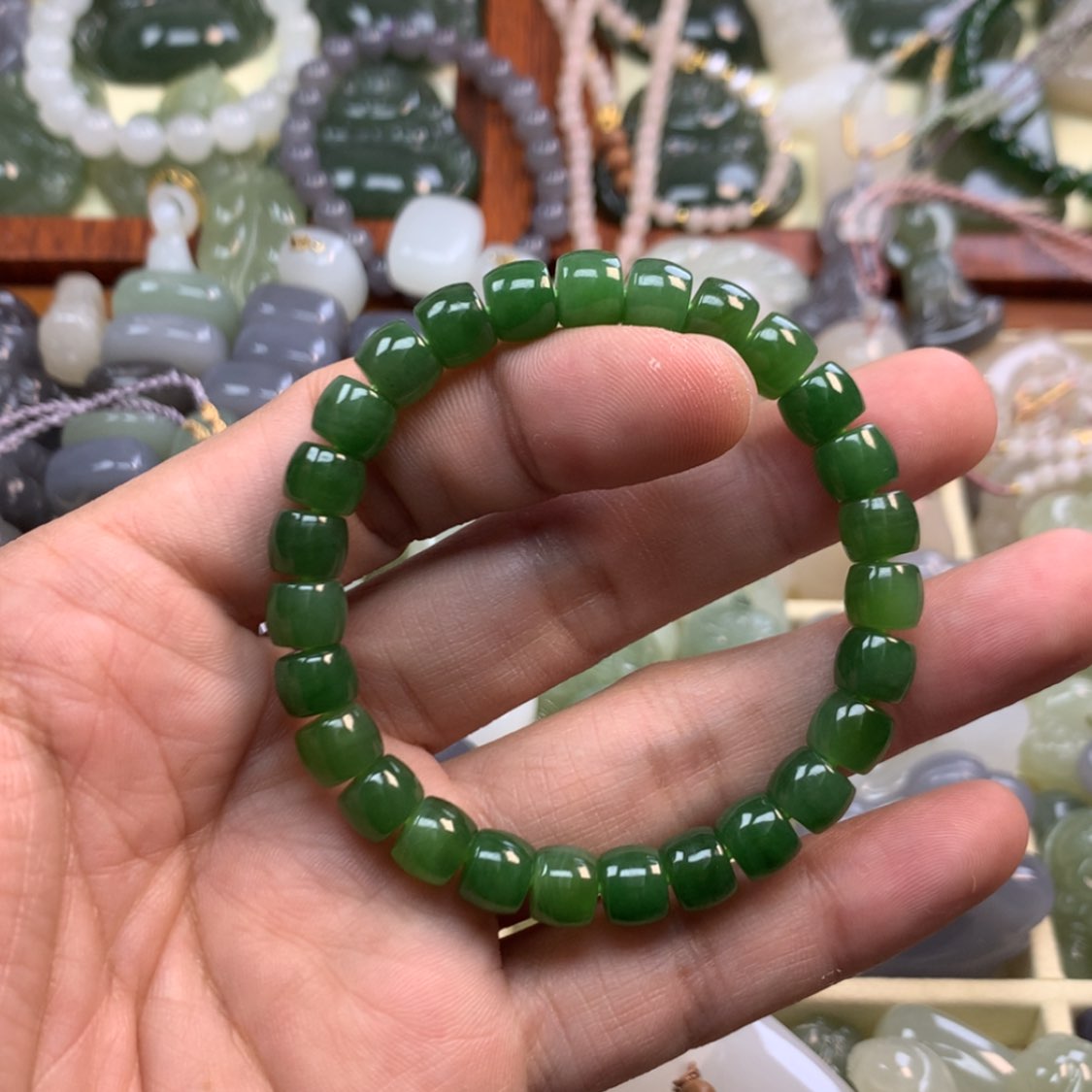 【闪购商品】和田玉手串未镶嵌W