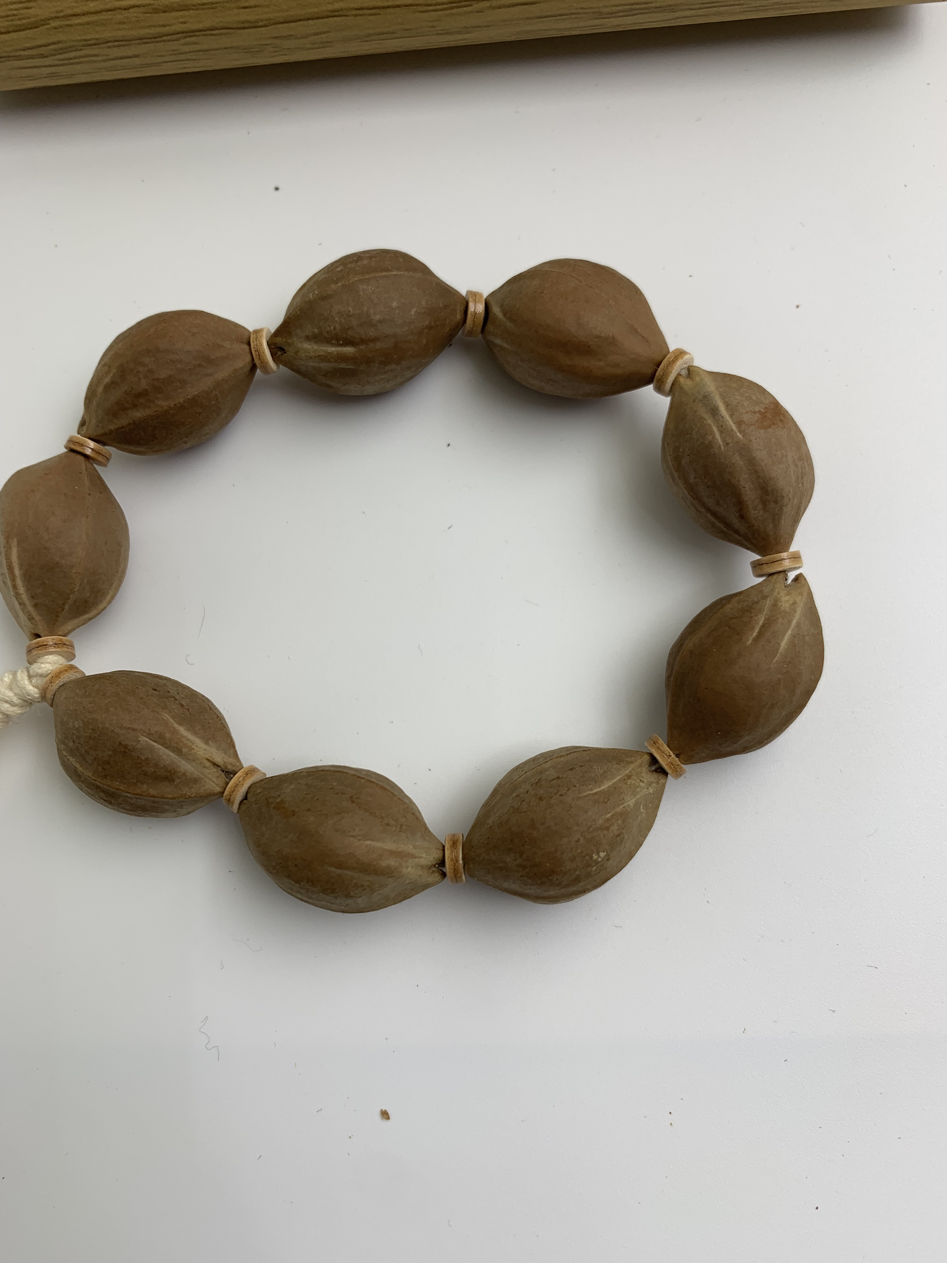 CH 梅林原生态铁核18*27三花鲨鱼背梅林铁核素串