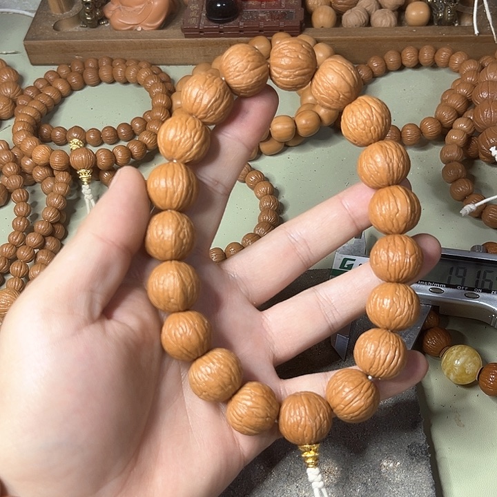 吊坠猴头核桃三维同尺19大手持聚宝盆