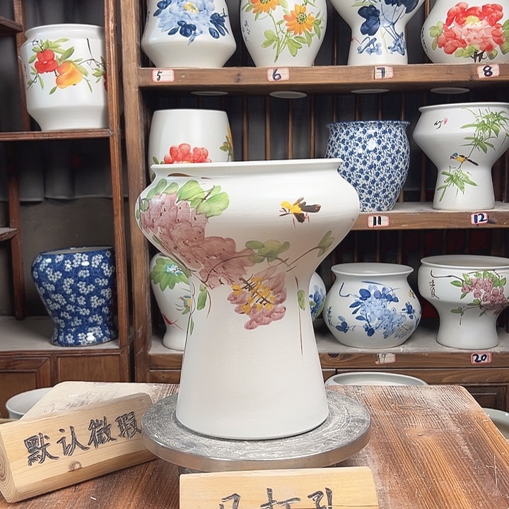 摆件蘑菇紫藤新款新款陶瓷