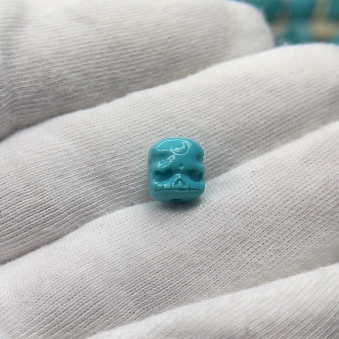 绿松石未镶嵌颈饰卡7.7-9