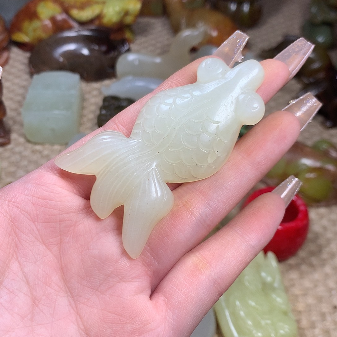 白玉菩提吊坠挂件