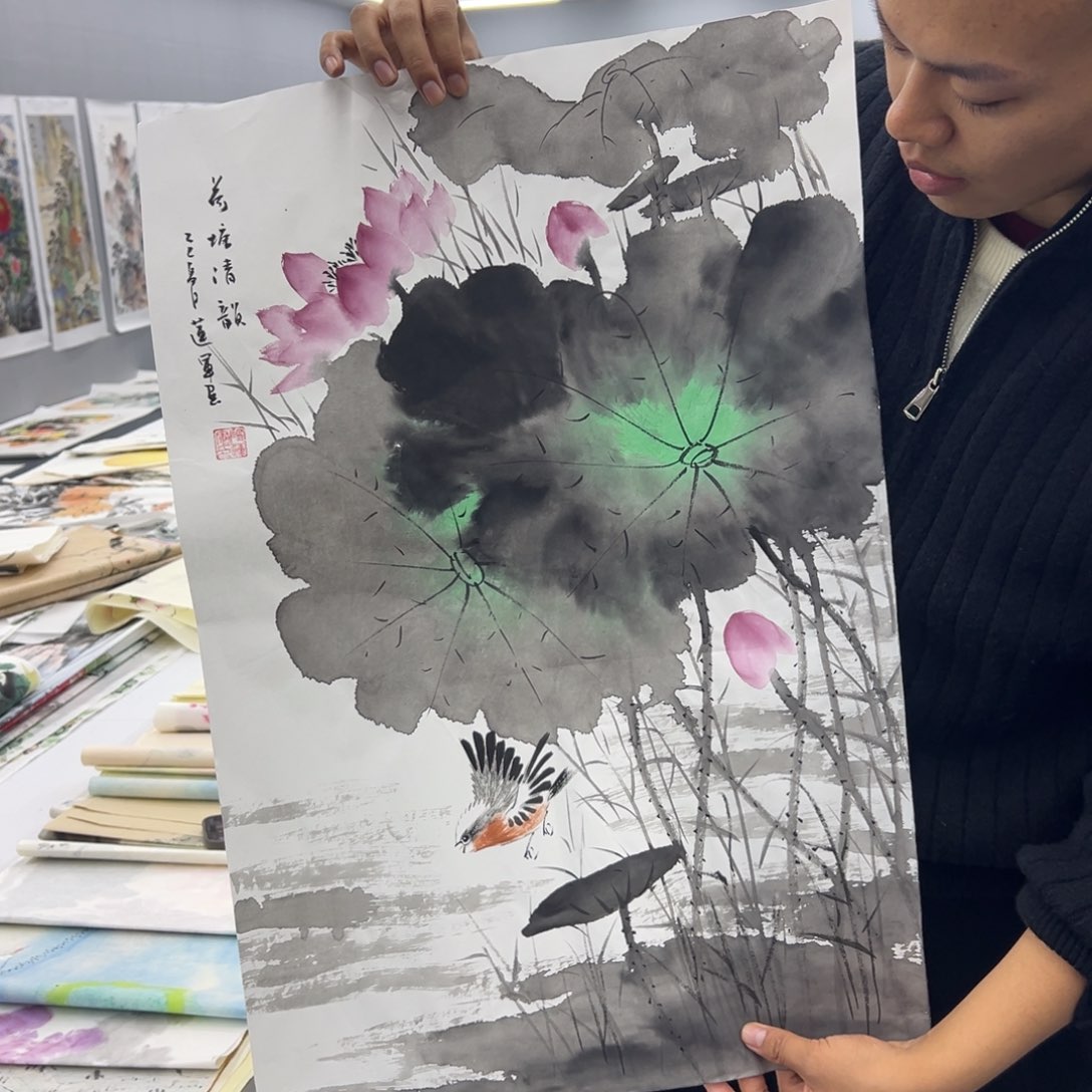 国画国画作品欣赏一下