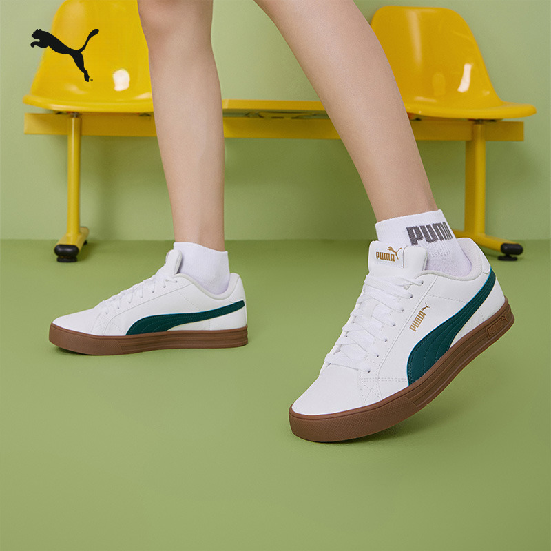 欧若风PUMA彪马 男女同款薄荷曼波复古休闲低帮板鞋SMASH 380752