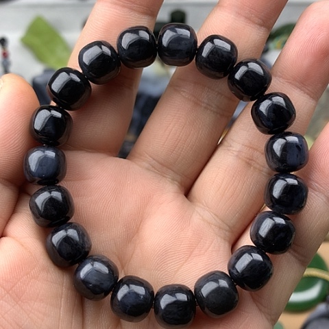 和田玉颈饰未镶嵌Q*