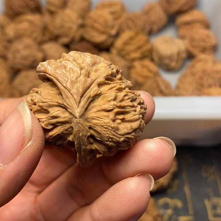 是***辰文玩核桃吊坠文玩核桃异形单只