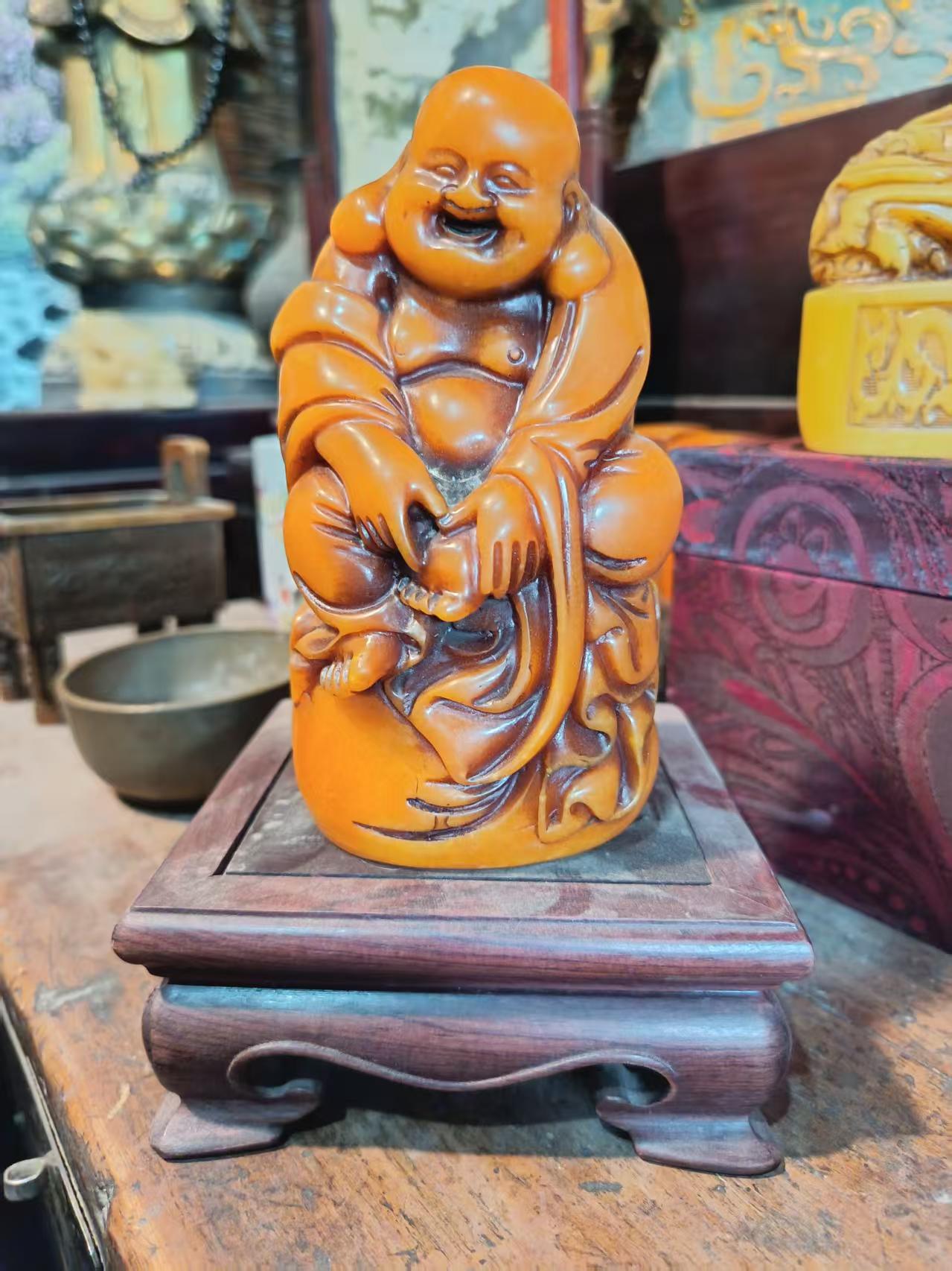 流水家居摆件大米勒链接