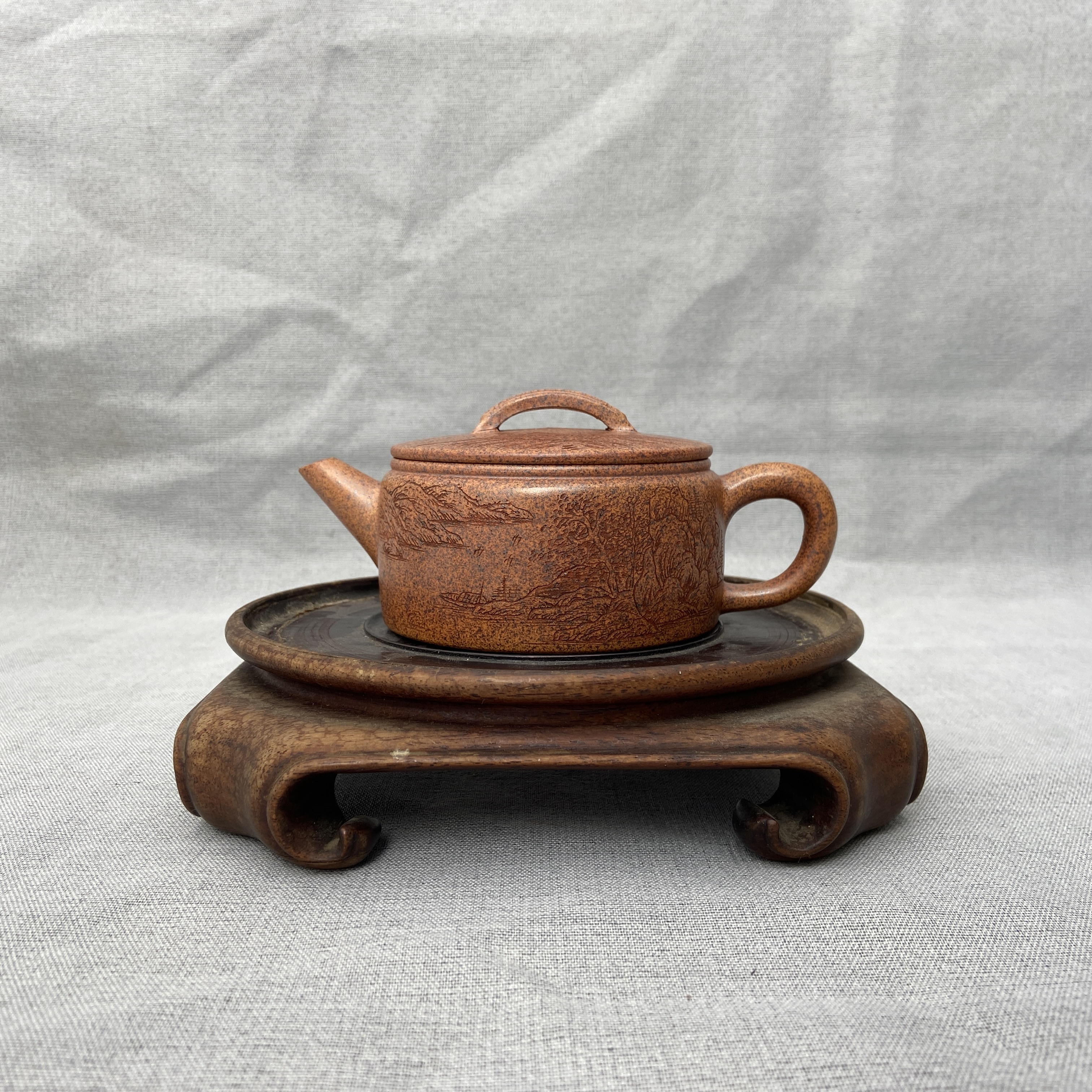 宜兴手工紫砂陶 茶壶GS3505-9
