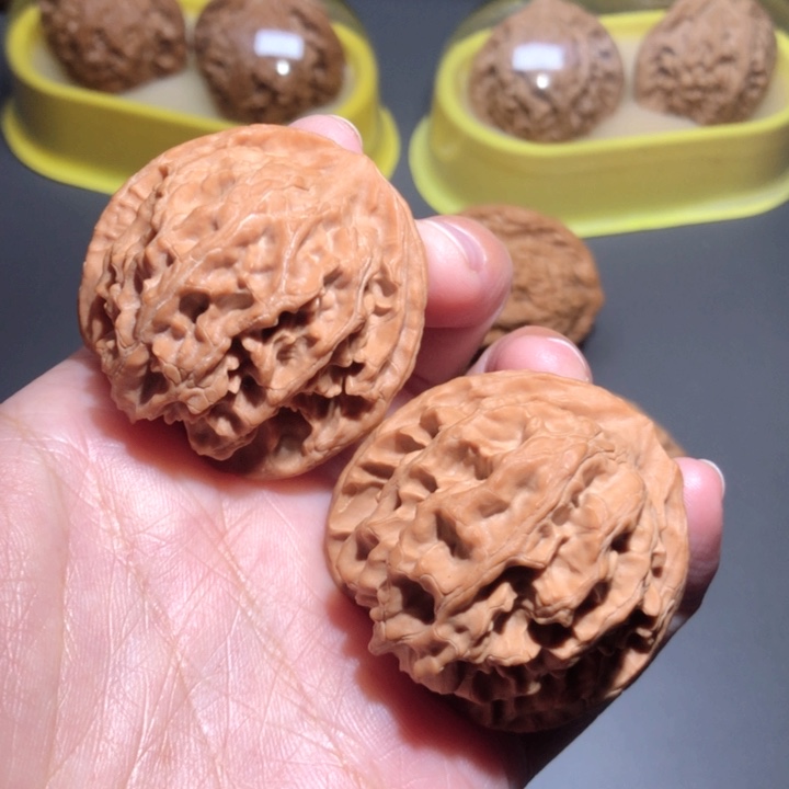 文玩核桃把件41苹果园