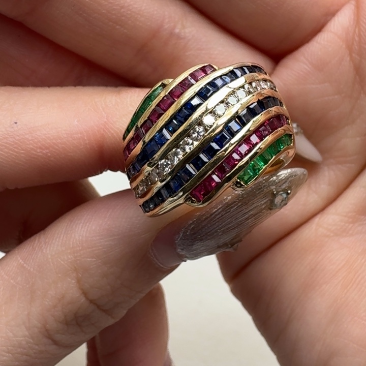 红宝石戒指未镶嵌