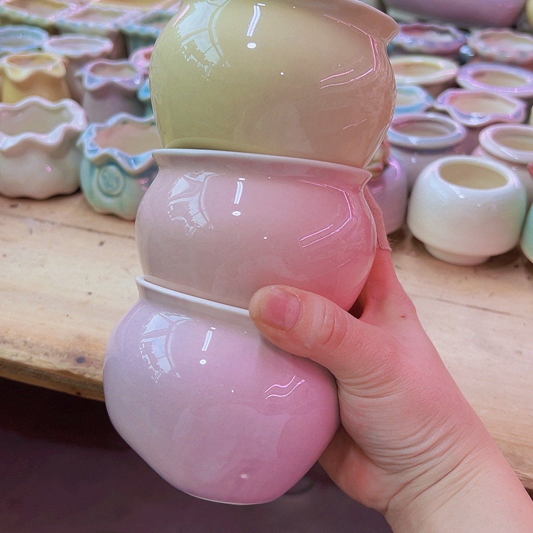 陶瓷花盆当场凑满12包邮