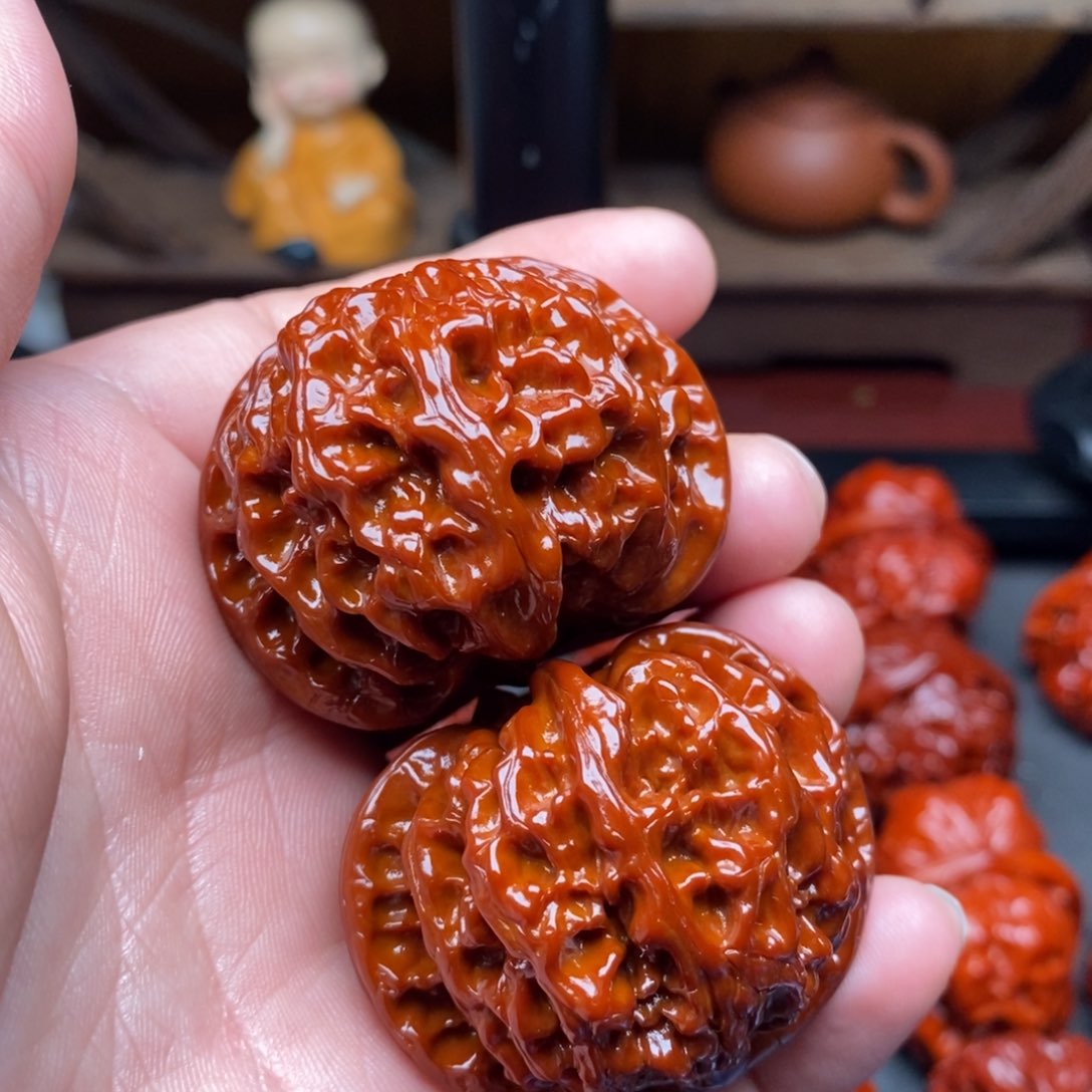 吊坠文玩核桃桃*43苹果