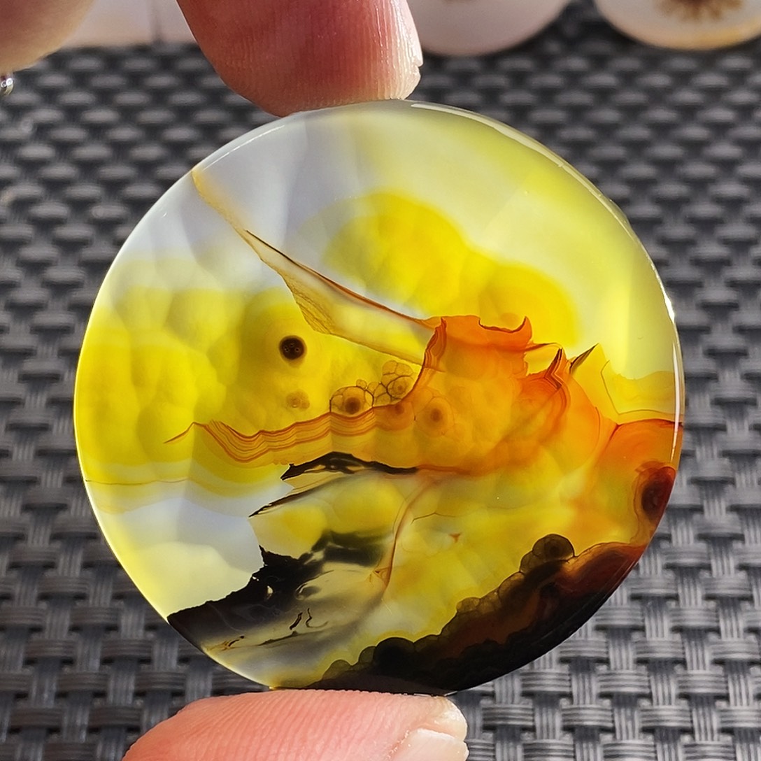 玛瑙/玉髓未镶嵌吊坠(不含链)79