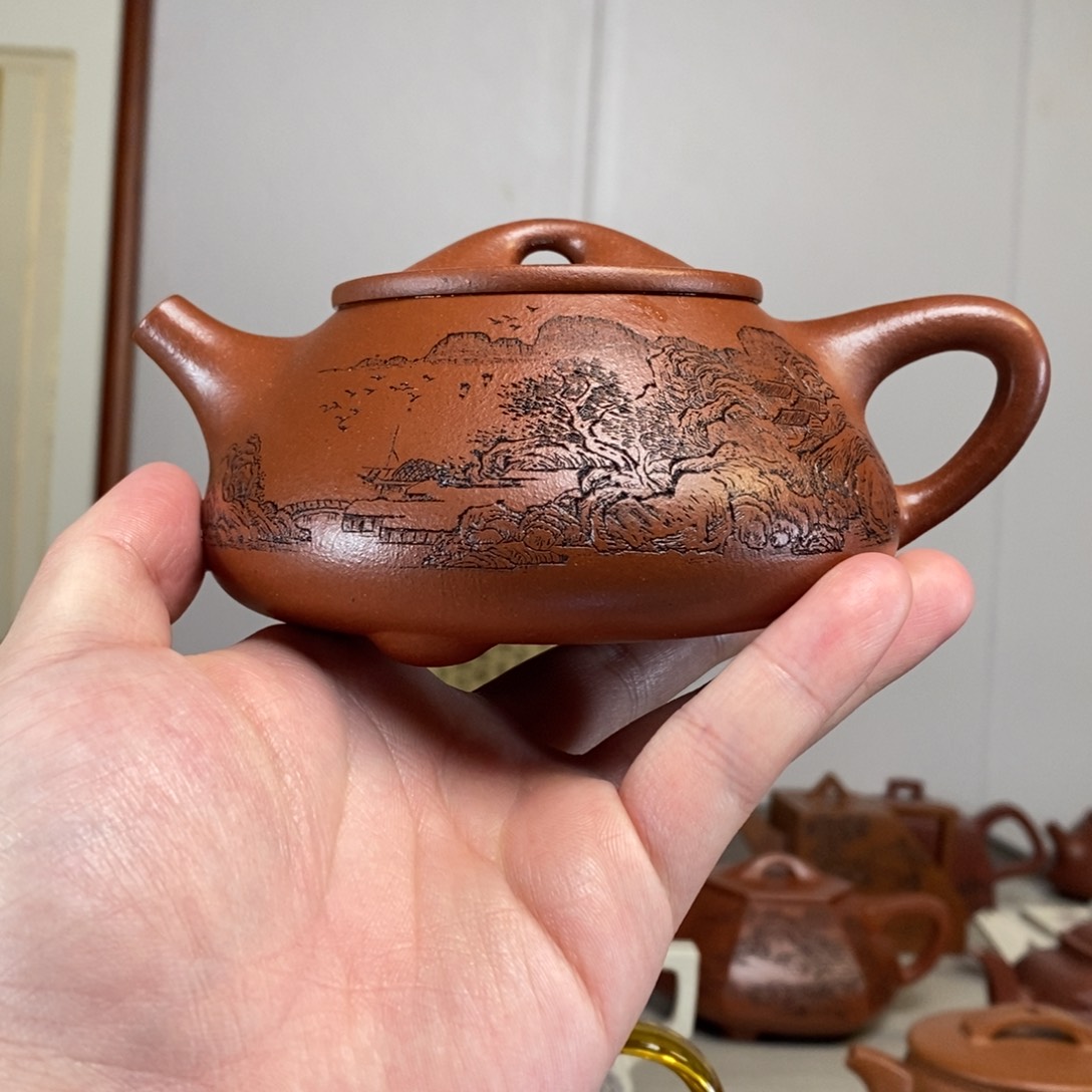 茶壶紫砂原矿泥料传统工艺制作