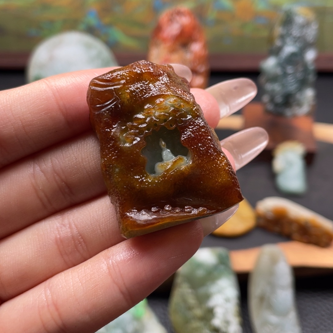 定制翡翠未镶嵌翡翠